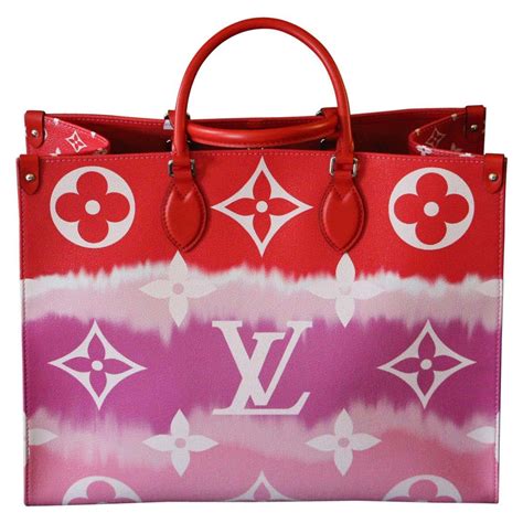 louis vuitton on the go escale|Louis Vuitton onthego tote bag.